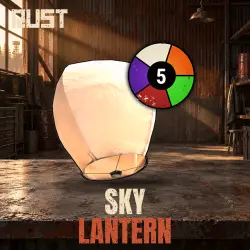 Sky Lantern — скин предмета в Rust, лот №261079