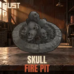 Skull Fire Pit — скин предмета в Rust, лот №277354