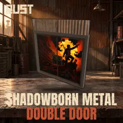 Shadowborn Metal Double Door — скин предмета в Rust, лот №261081