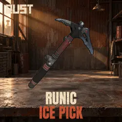Runic Ice Pick — скин предмета в Rust, лот №276147