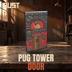 Pug Tower Door — скин предмета в Rust, лот №261093