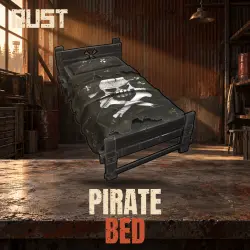 Pirate Bed — скин предмета в Rust, лот №261099
