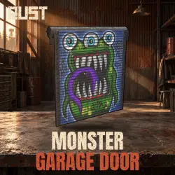 Monster Garage Door — скин предмета в Rust, лот №261112