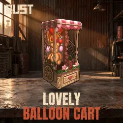 Lovely Balloon Cart — скин предмета в Rust, лот №261114