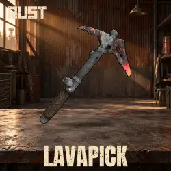Lavapick — скин предмета в Rust, лот №261118