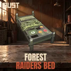 Forest Raiders Bed — скин предмета в Rust, лот №261132