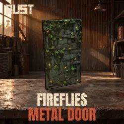 Fireflies Metal Door — скин предмета в Rust, лот №261134