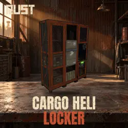 Cargo Heli Locker — скин предмета в Rust, лот №261160