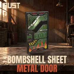 Bombshell Sheet Metal Door — скин предмета в Rust, лот №261165