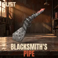 Blacksmith's Pipe — скин предмета в Rust, лот №261169