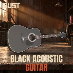 Black Acoustic Guitar — скин предмета в Rust, лот №261170