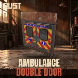 Ambulance Double Door — скин предмета в Rust, лот №261178