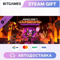 Minecraft Dungeons Flames of the Nether | DLC | RU+WORLD | AUTO