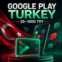 GOOGLE PLAY GIFT CARD TURKEY 50 TRY | CODE | AUTO DELIVERY