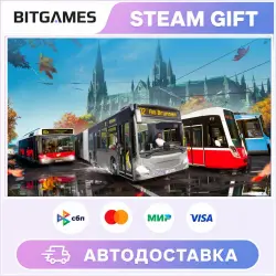 City Transport Simulator 2026 - Bus &amp; Tram | РФ + МИР | АВТО