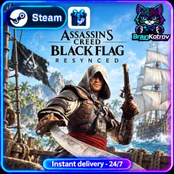 Assassin's Creed Black Flag Resynced | AUTODELIVERY | GIFT | STEAM | PC