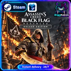 Assassin's Creed Black Flag Resynced Deluxe Editio | AUTODELIVERY | GIFT | STEAM | PC
