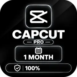 CapCut Pro Account Rental | 1 MONTH | Personal Account | Instant Delivery 24/7