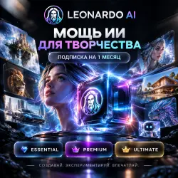Leonardo AI — 1-month subscription | Essential / Premium / Ultimate