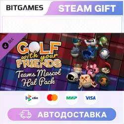 Golf With Your Friends Teams Mascot Hat Pack | DLC | RU+WORLD | AUTO