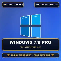 Windows 7/8 Pro | Activation Key