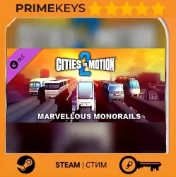 Cities in Motion 2: Marvellous Monorails Steam Key/Gift / RU + WORLD