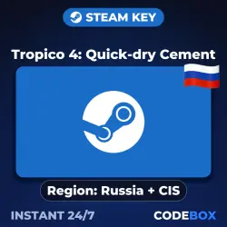 Tropico 4: Quick-dry Cement | Russia + CIS | STEAM KEY | INSTANT DELIVERY 24/7