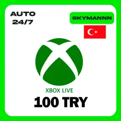 Xbox: Карта 100 TRY (Турция)