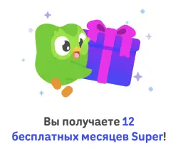 Duolingo Super | Personal profile (promo code) | 12