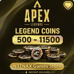 1000 APEX COINS  WITH ACCOUNT LOGIN
