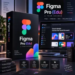 FIGMA PRO EDUCATION | 2 YEARS PRIVATE ACCOUNT | FULL MAIL ACCESS | 3000 CREDITS/MO | GLOBAL