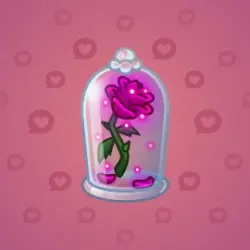 NFT Eternal Rose Purple Bloom