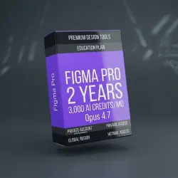 Figma Pro Plan 2 Years Private Account with Mail Access AI Features Global