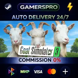 Goat Simulator 3・SELECT REGION・STEAM GIFT AUTO・