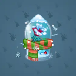 NFT Eternal Rose Winter