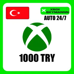 XBOX LIVE 1000 TRY ТУРЦИЯ КАРТА ПОПОЛНЕНИЯ АВТО 24/7