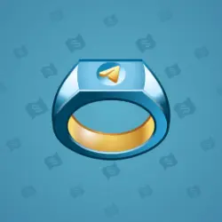 NFT Signet Ring Blue Gold
