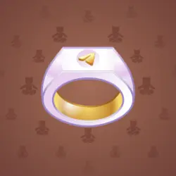 NFT Signet Ring Golden Pearl