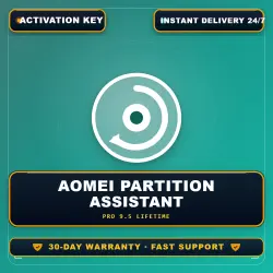 AOMEI Partition Assistant Pro 9.5 — lifetime license | License Key