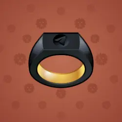 NFT Signet Ring Obsidian