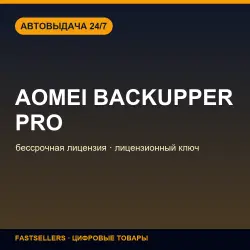 AOMEI Backupper Pro — lifetime license | License Key