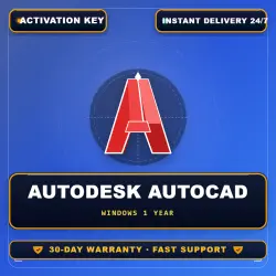 1 год для Windows Autodesk AutoCAD — 1 year | License Key