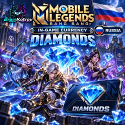 Mobile Legends: Bang Bang | DIAMONDS | RUSSIA | AUTOMATIC DELIVERY