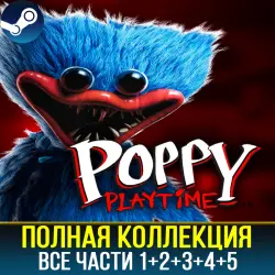 POPPY PLAYTIME 1 + 2 + 3 + 4 + 5 (ALL PARTS ) | STEAM | PC