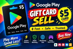 Подарочная карта Google Play (США, 5 $ USA