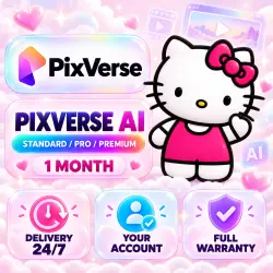 PixVerse AI Standard/Pro/Premium | 1-Month Subscription