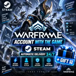 Account with the game Warframe Steam Automatic delivery 24/7 +Gift