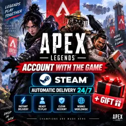 Account with the game Apex Legends Steam Automatic delivery 24/7 +Gift