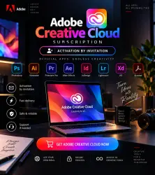 Adobe Creative Cloud — Подписка | Активация по приглашению