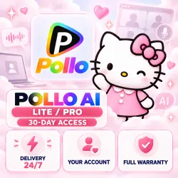 Pollo AI Subscription | Lite or Pro | 30-Day Access